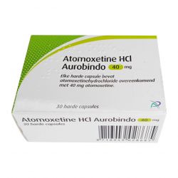 Атомоксетин HCL 40 мг Европа :: Аналог Когниттера :: Aurobindo капс. №30 в Таганроге и области фото